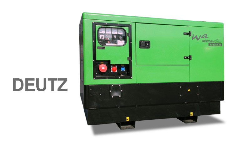 Stromaggregat powered by Deutz kaufen – Serie WA-D 20-500 kVA